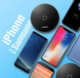 Wireless Ladegerät für iPhone11 X XR XS 8 Plus 10W Wireless Charging für Samsung