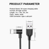 Schnellladung USB Typ C Kabel für Huawei Samsung quick Charge Top Quality Cable