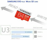 Samsung Evo Micro SD Memory Card Class 10 32GB 64GB 128GB SDHC