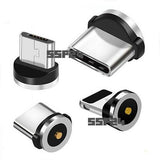 SSF24 LED Ladekabel für iPhone Samsung Huawei Xiaomi USB C Micro USB Magnet Fast