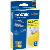 Brother Strahldrucker Tintenpatrone LC-980Y Patrone Ink Yellow Tinten Cartridge