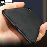 Ultra-thin Canvas Silicon Case For iphone 7 8 6 6s Plus 11 Pro X Xs Max Xr Cover
