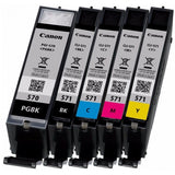 Tintenpatron Canon PGI-570 / CLI-571 PGBK / C / M / Y / BK Multipack Tinte Farbe