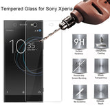 2X 9H Telefonschutzglas HD Displayschutzfolie für Xperia L X XA XA1 XA Ultra XZ