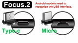 Ladekabel für iPhone Samsung Huawei Xiaomi Nokia LG HTC Magnetisch LED+ Netzteil