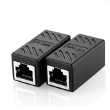 RJ45 Verlängerung Adapter Verbinder Kupplung Netzwerk LAN Kabel cat 5 6 7