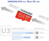 SAMSUNG EVO Plus Micro SD Karte 128GB Class10 SDXC Speicherkarte Memory Card