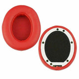 1 Paar Ersatz Ohrpolster FÜR Beats by Dr. Dre Solo 2.0/3.0 Ear Pads Leder ROT