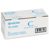 Toner Kyocera TK 5240C - Cyan Tonerkassetten ECOSYS M5526cdw, ECOSYS M5526cdn