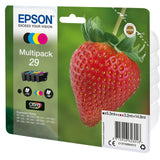 Epson Cartridge 29 Multipack Tinten C13T29864012 Patronen Ink 4er Pack BK/C/M/Y