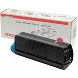 OKI Tonerkassetten 42127406 Magenta Laserdrucker C5100 5200 5300 5400 Cartridge