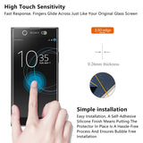 2X 9H Telefonschutzglas HD Displayschutzfolie für Xperia L X XA XA1 XA Ultra XZ
