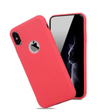 Soft Silicone Candy Cover For iPhone X 11 Pro Max 8 7 6 6S Plus Xr Xs Max Case