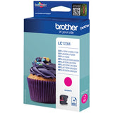 Brother Strahldrucker Tintenpatrone LC-123M Patrone Ink Magenta Tinten Cartridge