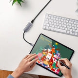 USB C auf LAN Adapter Netzwerk Ethernet Konverter USB 3.0 Gigabit LAN RJ45 LED
