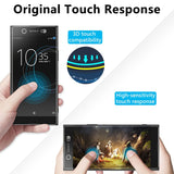 2X 9H Telefonschutzglas HD Displayschutzfolie für Xperia L X XA XA1 XA Ultra XZ