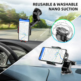 GTWIN Autotelefonhalter Windschutzscheibe Gravity Sucker Universal Mount Stand