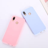 Weiche Silikonhülle für Huawei P30 P20 P10 Mate 10 Lite Honor P40 Lite 7C 30 20