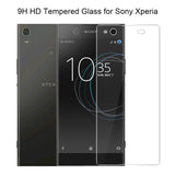 2X 9H Telefonschutzglas HD Displayschutzfolie für Xperia L X XA XA1 XA Ultra XZ