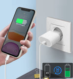 Schnellladegerät USB-C für iPhone 7 8 X 11 12 Pro/Max 13 Netzteil PD