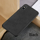 Ultra-thin Canvas Silicon Case For iphone 7 8 6 6s Plus 11 Pro X Xs Max Xr Cover
