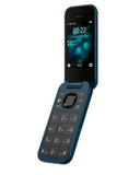Nokia 2660 Flip Schwarz/Blau 2,8 Zoll 4G 1.450 mAh Bluetooth ohne SIM Lock