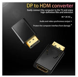 DP auf HDMI Adapter Displayport 1.2 zu HDMI 1.3 1440P Full HD 2160P Konverter 4K