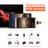 2x USB C auf USB3.0 adapter OTG Converter für Xiaomi Huawei Samsung HTC Macbook