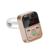 KFZ FM Transmitter Drahtloser Radio Mp3 mit Dual USB Ladegerät LCD für Handy