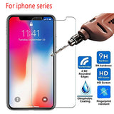 2XSchutzglas IPhone 6 7 8 X XR XS XS MAX 11 Displayschutz Displayfolie Glas HART 9H