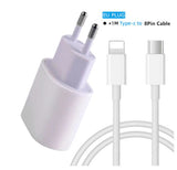 Ladekabel Netzteil USB-C für iPhone 11 12 13 /Pro /Max Datenkabel Adapter PD