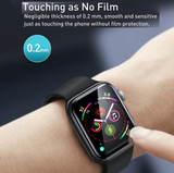 Displayschutz Klarer Schutzglas für iWatch 1 2 3 4 5 size 38 40 42 44MM full glu