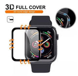 3D Schutzglas Für Apple iWatch Series 1 2 3 4 5 6 SE full glu Displayschutz
