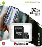 Kingston Micro SD Karte 32GB 64GB 128GB C10 Speicherkarte Memory Card+SD Adapter