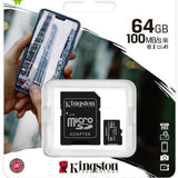 Kingston Micro SD Karte 32GB 64GB 128GB C10 Speicherkarte Memory Card+SD Adapter