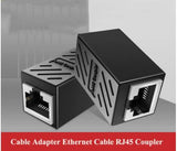RJ45 Verlängerung Adapter Verbinder Kupplung Netzwerk LAN Kabel cat 5 6 7