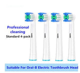 8pcs Ersatzbürsten Aufsteckbürsten Aufsätze kompatibel für Oral B Zahnbürsten