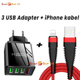 Ladekabel für iPhone 14 13 12 11 X XR XS XS Max 8 7 6 schnellladen + LED Netzteil