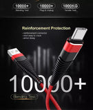 USB C Ladekabel für Samsung Huawei Xiaomi LG Nokia schnellladen +  LED Netzteil