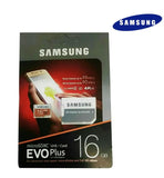 SAMSUNG EVO Plus Micro SD Karte 16GB Class10 SDXC Speicherkarte mit Adapter