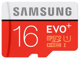 SAMSUNG EVO Plus Micro SD Karte 16GB Class10 SDXC Speicherkarte Memory card