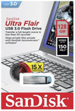 SanDisk Ultra Flair USB Stick Flash Drive 16GB 32GB 64GB 128GB Pen Drive USB 3.0