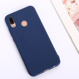 Weiche Silikonhülle für Huawei P30 P20 P10 Mate 10 Lite Honor P40 Lite 7C 30 20