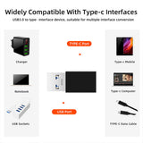 2x OTG adapter USB Male zu Type-c Female Connector für Xiaomi Huawei Samsung HTC