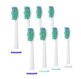 8 Stück Ersatzbürstenköpfe Zahnbürste für Philips Sonicare Aufsteckbürsten