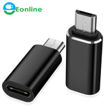 2x USB-C Adapter auf Micro USB Adapter Typ-C Konverter für Samsung Huawei LG OTG