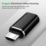 2x USB-C Adapter auf Micro USB Adapter Typ-C Konverter für Samsung Huawei LG OTG