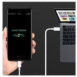 USB C Ladekabel für Samsung Huawei Xiaomi MacBook Pro +Dual Netzteil Schnell