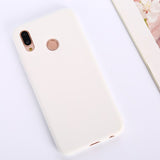 Weiche Silikonhülle für Huawei P30 P20 P10 Mate 10 Lite Honor P40 Lite 7C 30 20